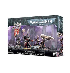 Warhammer 40k Black Templars Grimaldus and Retinue